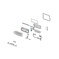 OEM Hummer Motor Asm, Window Regulator Module Diagram - 89046084