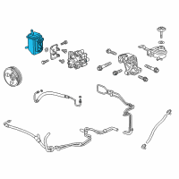 OEM 2012 Chevrolet Captiva Sport Lower Reservoir Diagram - 20869429