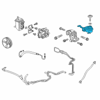 OEM Chevrolet Captiva Sport Reservoir-P/S Fluid Diagram - 95935646