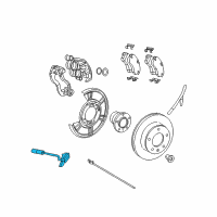 OEM 2008 Dodge Sprinter 2500 Brake-Disc Brake Diagram - 68006732AA