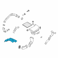 OEM BMW 740Li Cover Diagram - 11-12-7-609-461