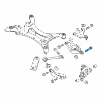 OEM 2012 Nissan Quest Bolt-Fix, Link Diagram - 55080-JP00A