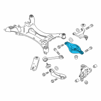 OEM 2013 Nissan Quest Link Complete - Rear Suspension Lower, Rear Diagram - 551B0-1JA0A