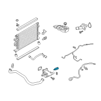 OEM Ford Temperature Sensor Diagram - FB5Z-12A648-A