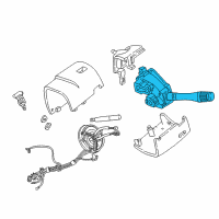 OEM Lincoln Town Car Combo Switch Diagram - 3W1Z-13K359-BAB