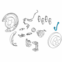 OEM 2014 Lexus GS350 Hose, Flexible Diagram - 90947-02G54