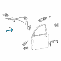 OEM 2001 Kia Optima Checker Assembly-Front D Diagram - 793903D400