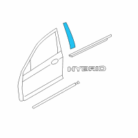 OEM 2010 Ford Fusion Applique Diagram - 6E5Z-5420555-AA