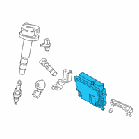 OEM 2020 Toyota Corolla ECM Diagram - 89661-12X00