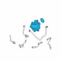 OEM 2007 BMW X5 Vacuum Pump Diagram - 11-66-7-635-657