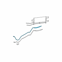 OEM Dodge Ram 1500 Tube-Oil Cooler Diagram - 55056775AB