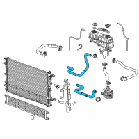 OEM 2015 Chevrolet Volt Hose Assembly Diagram - 23116555