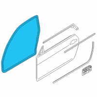 OEM 2008 BMW 135i Door Weatherstrip, Right Diagram - 51-76-7-054-028