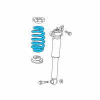 OEM 2020 GMC Acadia Coil Spring Diagram - 84056062