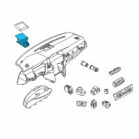 OEM BMW 650i Body Control Module Diagram - 52309342871