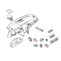 OEM 2019 BMW 640i Gran Coupe Repair Kit, Radio And A/C Control Panel Diagram - 61-31-9-386-650