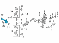 OEM Ford Escape CHECK ASY - DOOR Diagram - LJ6Z-7823552-A