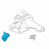 OEM Dodge Ram 1500 Bracket-Engine Mount Diagram - 52110086AC