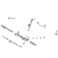 OEM 2005 Toyota Corolla Pinion Assembly Bearing Diagram - 90080-36047