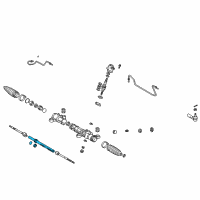 OEM Toyota Corolla Rack Diagram - 44204-02060