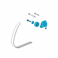 OEM Tensioner Assy., Auto Diagram - 31170-RAA-A02