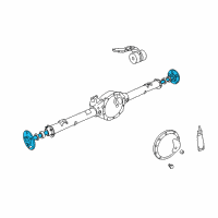 OEM 2007 Jeep Liberty Axle Shaft Diagram - 52114423AA