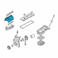 OEM 2004 Nissan Murano Collector - Intake Manifold Diagram - 14010-8J10A