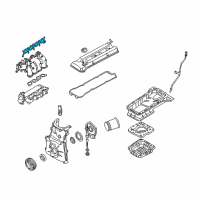 OEM Nissan Sentra Gasket-Manifold To Cylinder Head Diagram - 14035-8J001