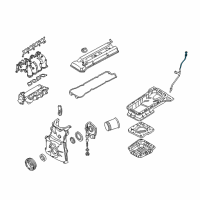 OEM Nissan Altima Gauge-Oil Level Diagram - 11140-3Z000