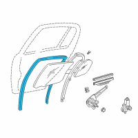 OEM 2002 Toyota Echo Run Channel Diagram - 68142-52040