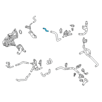 OEM Toyota Camry By-Pass Hose Diagram - 99555-10200