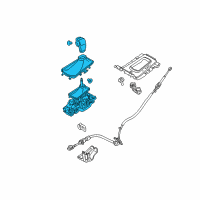 OEM 2010 Lincoln MKT Gear Shift Assembly Diagram - BE9Z-7210-AA