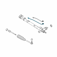 OEM 1997 Oldsmobile Aurora Pipe Kit, Steering Gear(Long) Diagram - 26037981