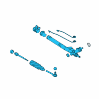 OEM 2000 Buick LeSabre Gear Kit, Steering (Remanufacture) Diagram - 26100148