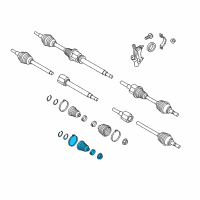 OEM Ford Inner Boot Diagram - BV6Z-3A331-A
