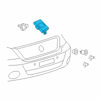 OEM 2004 Mercury Monterey Module Diagram - 3F2Z-15K866-BB