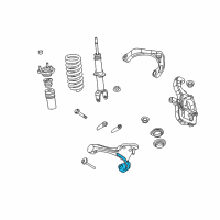 OEM Ram Dakota BUSHING-Control Arm Diagram - 52855113AB