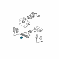 OEM 2003 Honda Civic Sensor Assy., Side Impact Diagram - 77970-S5P-A11