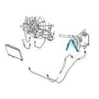 OEM 2006 Dodge Ram 1500 Line-Power Steering Diagram - 5290351AG