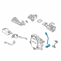 OEM 2020 Lexus UX200 Sensor, Air Fuel Rat Diagram - 89467-02130