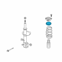 OEM Nissan Versa Bearing-Strut Mounting Diagram - 54325-ED02A