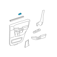 OEM Lincoln Aviator Window Switch Diagram - 3C5Z-14529-AAA