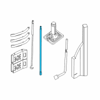 OEM Nissan Holder-Jack Diagram - 99553-1PA0A