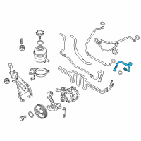 OEM 2014 BMW X1 Return Pipe Diagram - 32-41-6-794-670