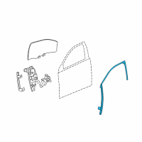 OEM 2007 Buick Lucerne Run Channel Diagram - 15834178