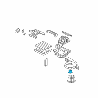 OEM 2017 Kia Forte5 Resistor Diagram - 971283K000