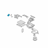 OEM Kia Optima Inlet Door Actuator Diagram - 971252G010