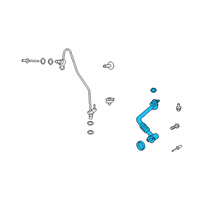 OEM 2022 Lincoln Aviator Oil Outlet Tube Diagram - L1MZ-9T515-A