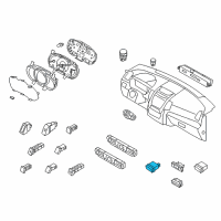 OEM 2014 Kia Sorento Switch Assembly-Seat Warmer Diagram - 937412P005VA