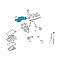 OEM 2005 Mercury Mountaineer Intake Manifold Diagram - 7L2Z-9424-B